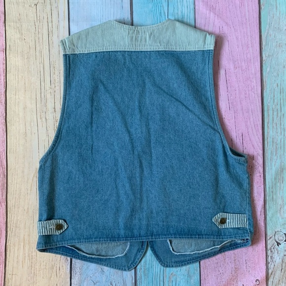 Vintage Northwest Blue Denim Vest - Picture 10 of 10